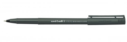 Pildspalva tintes rollers UNI UB-104 micro (0.5) melns A