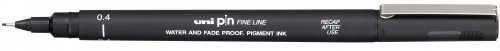 Marķieris UNI PIN-0.4 melns