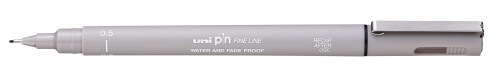 Marķieris UNI PIN-0.5 Light grey
