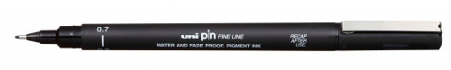 Marķieris UNI PIN-0.7 melns