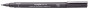 Marķieris UNI PIN Brush Dark grey