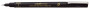 Marķieris UNI PINBR-500EF Brush melns