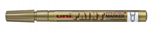 Marķieri permanenta UNI PAINT PX-21 1.2mm zelta