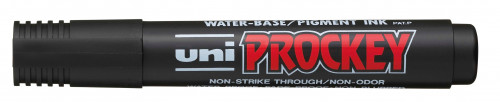 Marķieris permanenta UNI PROCKEY PM-122 noapaļots, melns