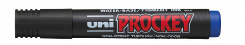Marķieris permanenta UNI PROCKEY PM-126 nošķelts, zils