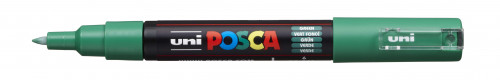 Marķieris ūdens bāzes UNI Posca PC-1M zaļš (6)