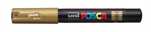 Marķieris ūdens bāzes UNI Posca PC-1M zelta (25)