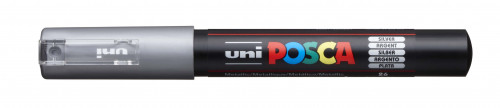 Marķieris ūdens bāzes UNI Posca PC-1M sudraba (26)