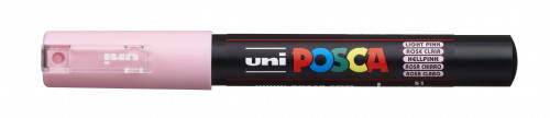 Marķieris ūdens bāzes UNI Posca PC-1M pasteļrozā (51)