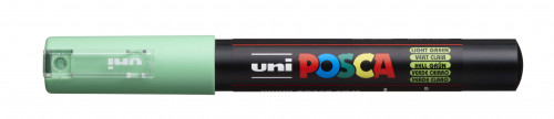 Marķieris ūdens bāzes UNI Posca PC-1M pasteļzaļš (5)