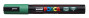 Marķieris ūdens bāzes UNI Posca PC-5M zaļš (6)