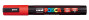 Marķieris ūdens bāzes UNI Posca PC-5M sarkans (15)