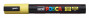 Marķieris ūdens bāzes UNI Posca PC-5M dzeltens (2)
