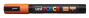 Marķieris ūdens bāzes UNI Posca PC-5M oranžs (4)