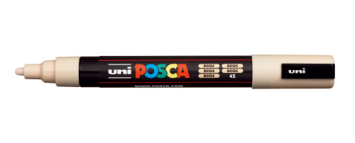 Marķieris ūdens bāzes UNI Posca PC-5M bēša (45)