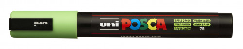 Marķieris ūdens bāzes UNI Posca PC-5M ābolu zaļš (72)