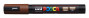 Marķieris ūdens bāzes UNI Posca PC-5M brūns (21)