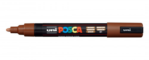 Marķieris ūdens bāzes UNI Posca PC-5M brūns (21)