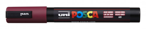 Marķieris ūdens bāzes UNI Posca PC-5M bordo (60)