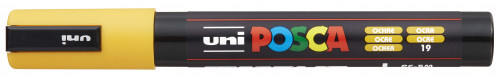 Marķieris ūdens bāzes UNI Posca PC-5M ohra (19)