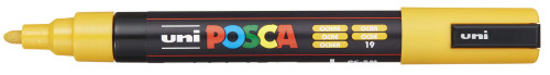 Marķieris ūdens bāzes UNI Posca PC-5M ohra (19)