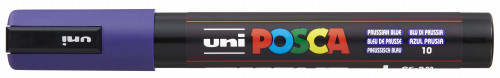 Marķieris ūdens bāzes UNI Posca PC-5M violeti zils (10)