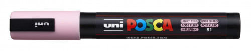 Marķieris ūdens bāzes UNI Posca PC-5M pasteļrozā (51)