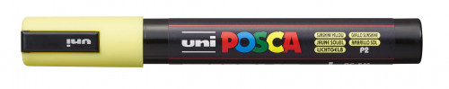 Marķieris ūdens bāzes UNI Posca PC-5M pasteļdzeltens (P2)