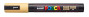 Marķieris ūdens bāzes UNI Posca PC-5M aprikožu (P4)
