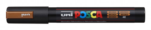 Marķieris ūdens bāzes UNI Posca PC-5M bronza (42)