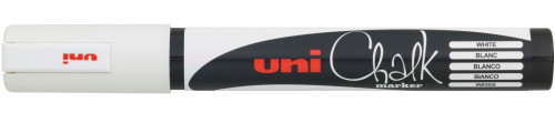 Marķieris-krīts UNI Chalk PWE-5M balts