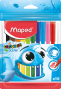Flomāsteri MAPED Ocean 2.0mm  10 krāsas, PP iepakojums