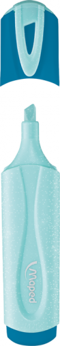 Teksta marķieri MAPED Pastel Glitter 4 krāsas blisterī