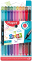 Marķieri MAPED Graph'Peps Metallic design 0.4mm 20 krāsas