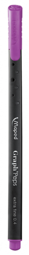 Marķieris MAPED Graph'Peps 0.4mm Sweety Purpl, violets
