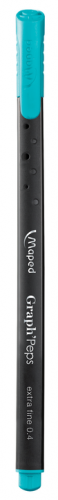 Marķieris MAPED Graph'Peps 0.4mm Blue Lagoon, jūras zils