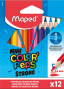 Zīmuļkrāsas MAPED "Color`Peps Mini Strong" 12 krāsas