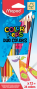 Zīmuļkrāsas MAPED "Color`Peps Duo" 12 krāsas FSC