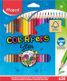 Zīmuļkrāsas MAPED "Color`Peps" 24 krāsas FSC