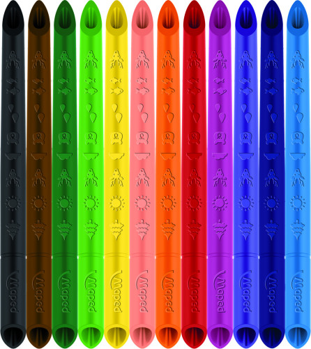 Zīmuļkrāsas MAPED Infinity Innovation 12 krāsas