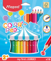 Zīmuļkrāsas MAPED "Color`Peps Jumbo" 18 krāsas FSC
