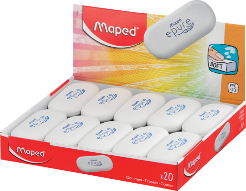 Dzēšgumija MAPED Epure displejā