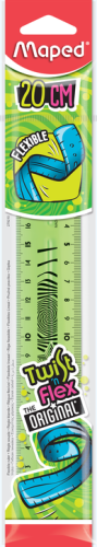 Lineāls MAPED Twist'n Flex 20cm elastīgs