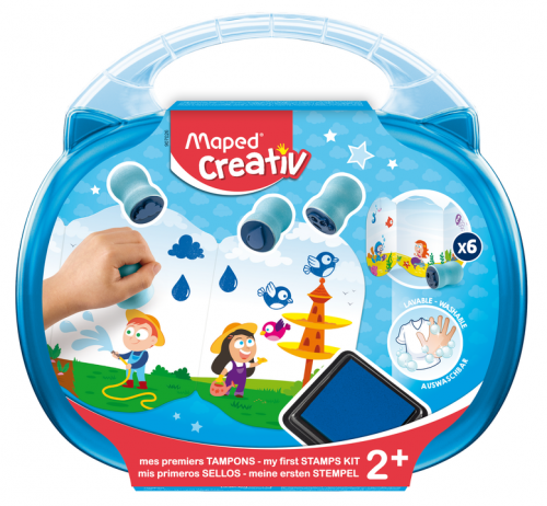 MAPED Creativ zīmogu komplekts ar piederumiem 2+