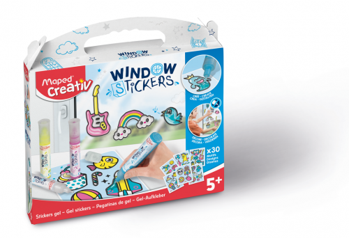 MAPED Creativ vitrāžu krāsu komplekts "Window sticker" 5+