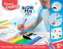 MAPED Creativ 6 krāsu pūšamie flomāsteri "Blowpen Art" 5+
