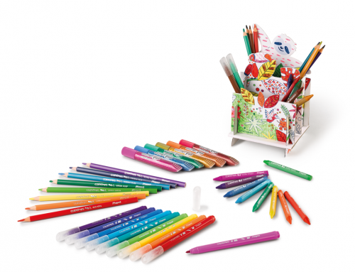 MAPED Creativ krāsošanas piederumu komplekts 50gab. 5+