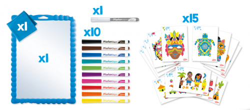 MAPED Creativ caurspīdīgas tāfeles komplekts 6+