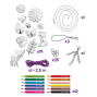 MAPED Creativ rotu izgatavošanas komplekts "Magical plastic" 6+