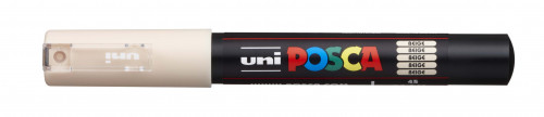 Marķieris ūdens bāzes UNI Posca PC-1M bēša (45)
